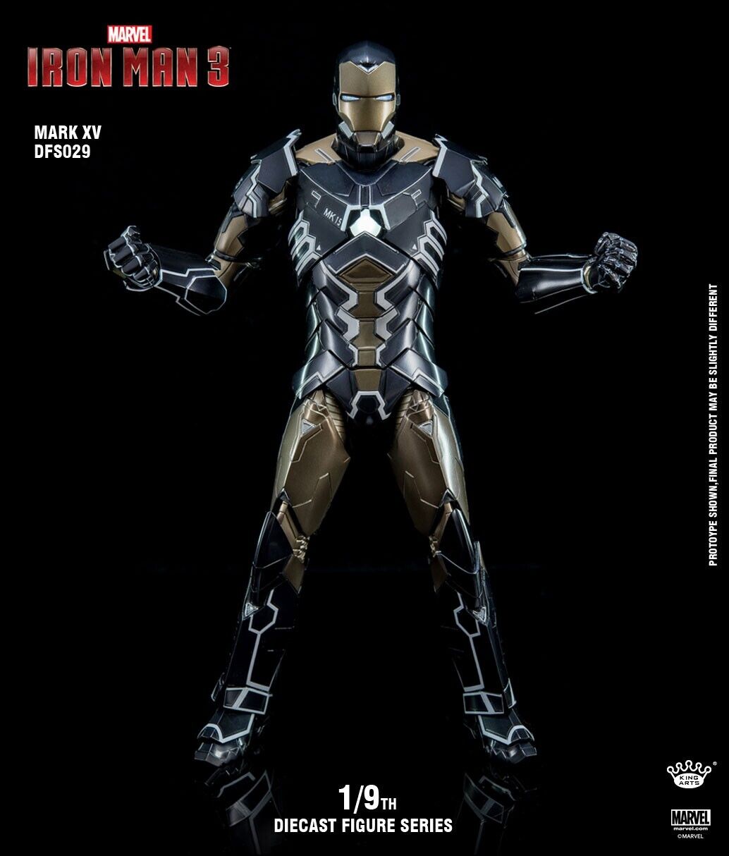 KING ARTS DFS056 Iron Man 3 1:9 Sneaky Mark 15 diecast in stock fast shipping